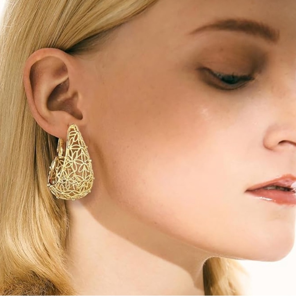 Gold Anthropologie Earrings